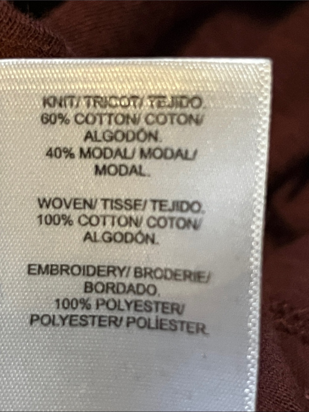 Lucky Brand Embroidered Peasant Blouse - Rust - Picture 7 of 8
